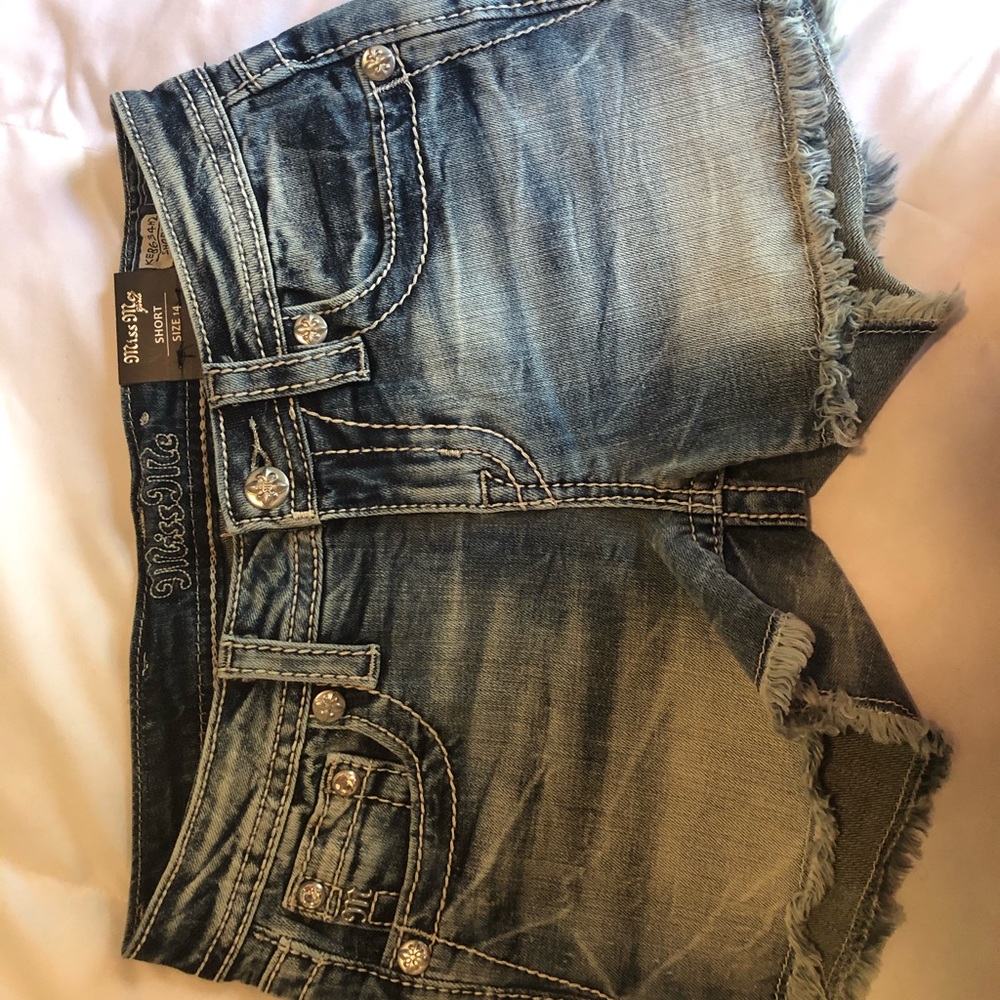 Buckle Miss Me Jean Shorts